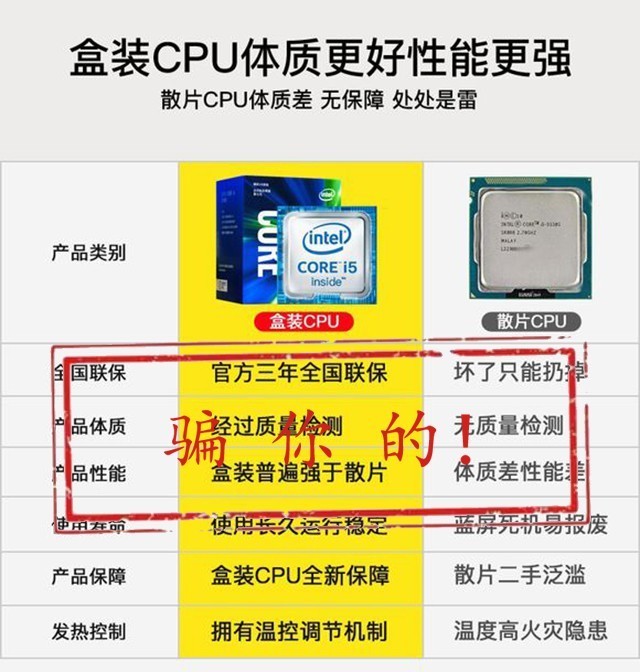 CPU买散片还是盒装？都不买！