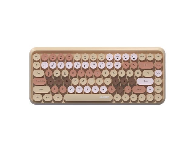 手慢无ajazz黑爵308i84键机械键盘奶呼色无光超值优惠