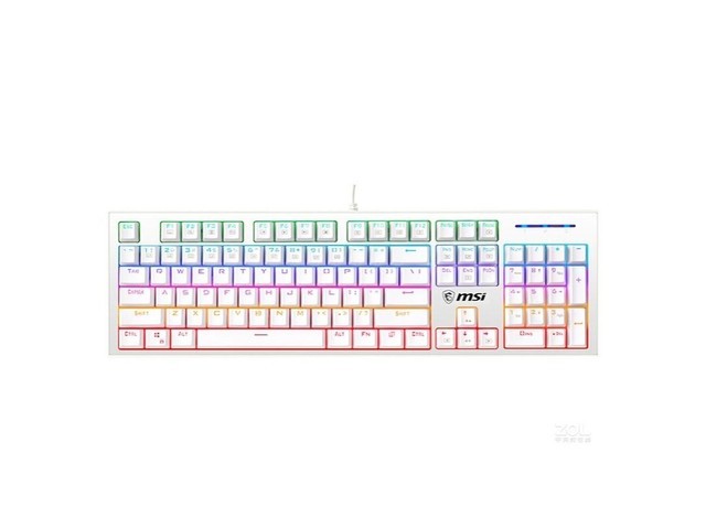 【手慢无】百元机械键盘！微星（MSI）GK50Z 机械键盘 青轴到手仅109元！