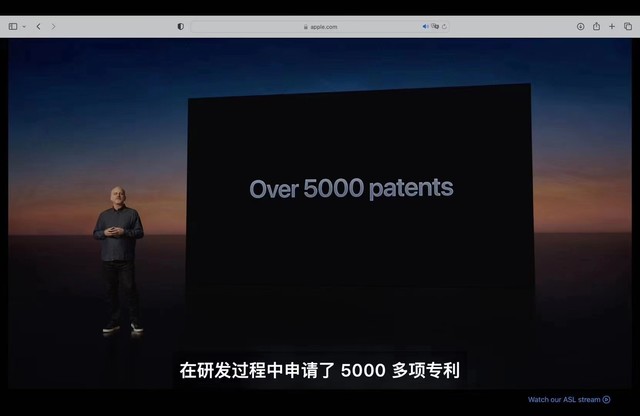 苹果Vision Pro头显发布 5000项专利 替代iPhone？