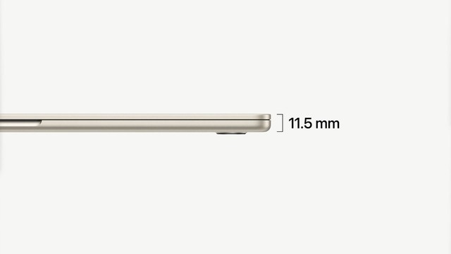 10499元起！苹果推出15英寸MacBook Air笔记本
