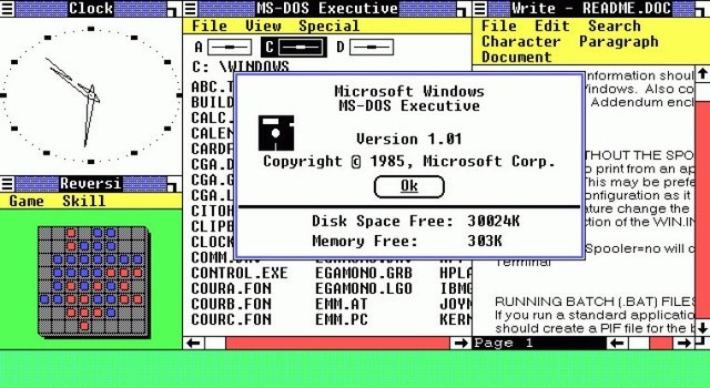 Windows系统发展史：你没见过的Windows全在这了！