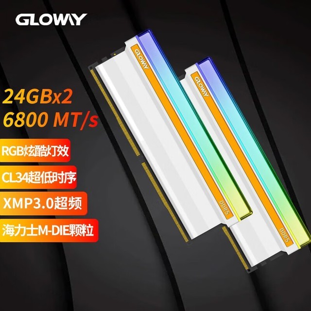 ޡػϮ48GB DDR5 6800ڴװ1049Ԫ
