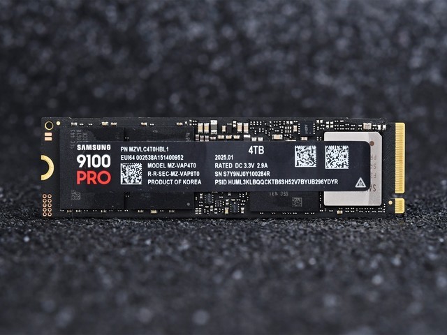 PCIe5.0性能标杆 三星9100 PRO固态硬盘赏析