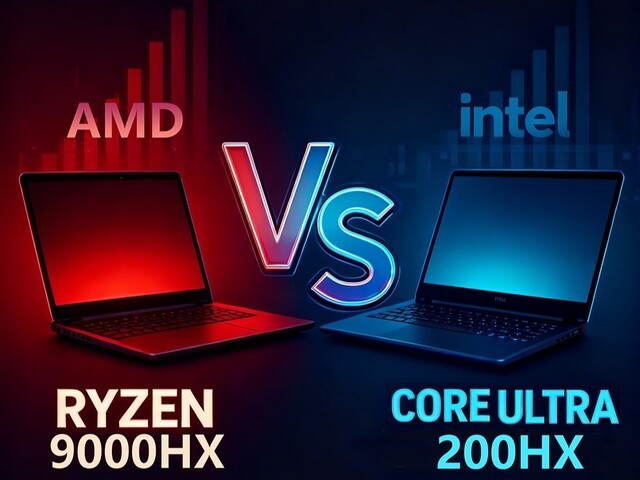 高端游戏本处理器对决 锐龙9 9955HX和酷睿Ultra 9 275HX谁更强