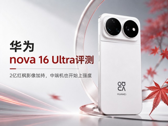 华为nova 16 Ultra评测:2亿红枫影像加持,中端机也开始上强度