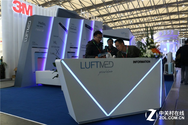 展台直击 走进LUFTMED空气净化器展馆
