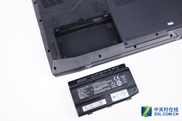 显卡与cpu单独散热 机械革命x6ti-s拆机图