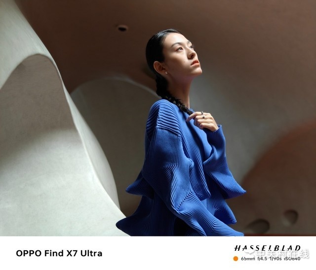 哈苏味浓厚的专业人像,OPPO Find X7 Ultra小姐姐组图赏析