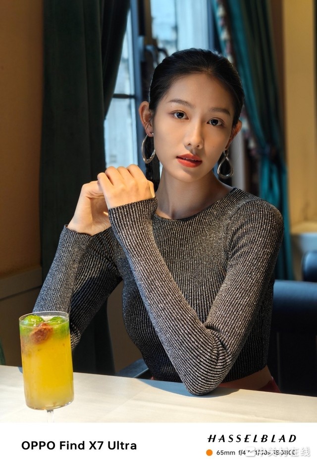 哈苏味浓厚的专业人像,OPPO Find X7 Ultra小姐姐组图赏析