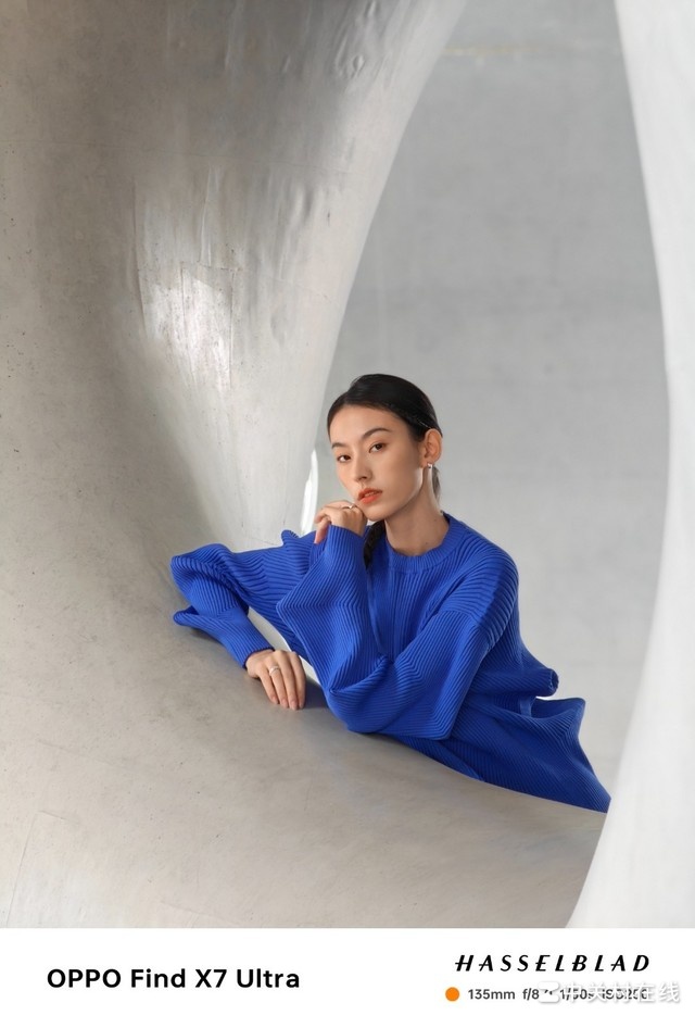 哈苏味浓厚的专业人像,OPPO Find X7 Ultra小姐姐组图赏析