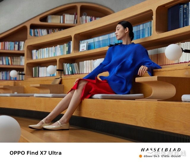 哈苏味浓厚的专业人像,OPPO Find X7 Ultra小姐姐组图赏析