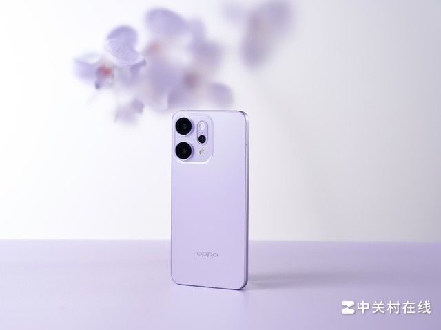 简约之美神秘且浪漫,OPPO Reno14 Pro海芋紫配色图赏