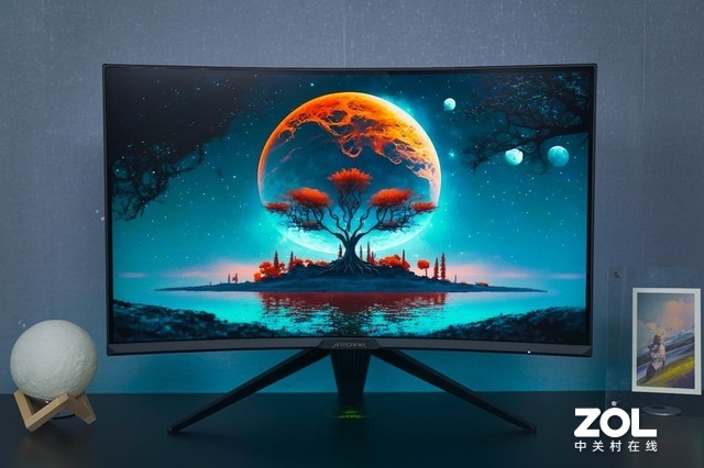蚂蚁电竞ANT32VQCK电竞显示器图赏:当超沉浸遇上超疾速