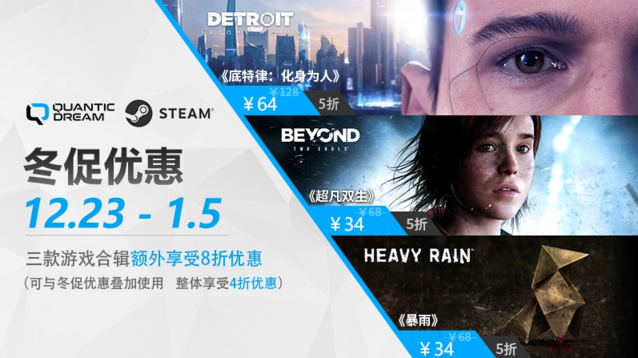 Steam冬季特卖开启 投票可获得集换式卡牌 合成Steam大奖徽章！