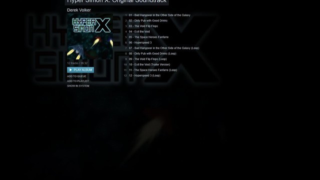 Hyper Simon X: Original Soundtrack
