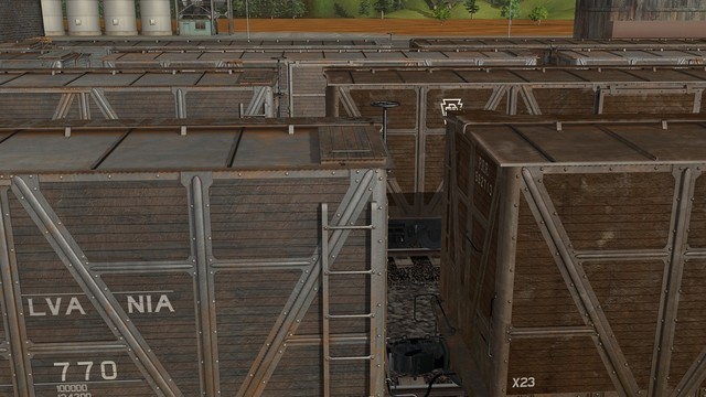 tane dlc - prr x23 boxcar