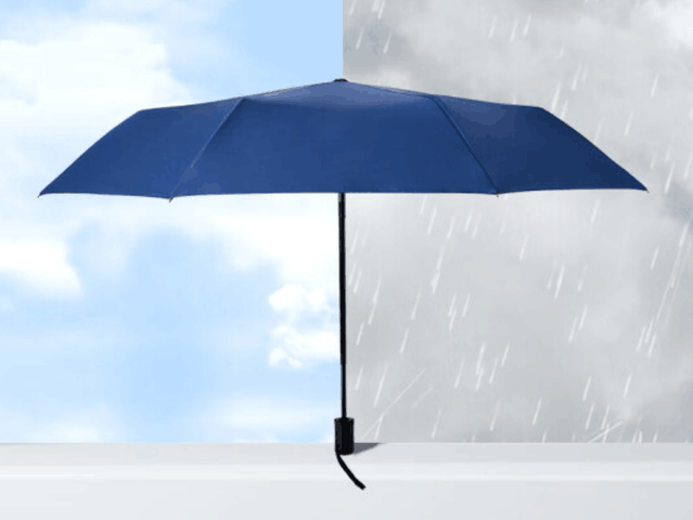 【手慢无】一顿饭钱限时秒杀!京东有品自动开合伞雨晴陪伴_家电导购-中关村在线