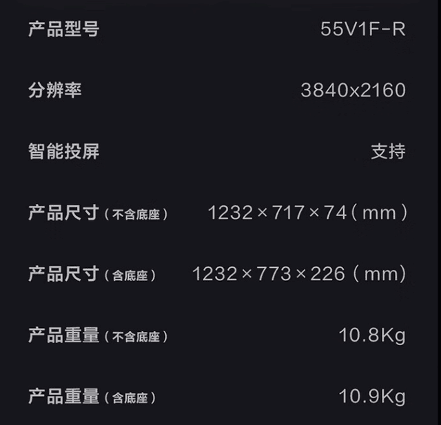 ޡü55Ӣ4Kӵֽ1299Ԫ