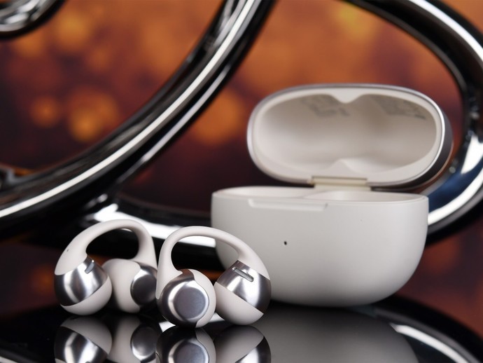 时尚新潮，轻盈稳固：韶音动钛圈耳夹式耳机图赏