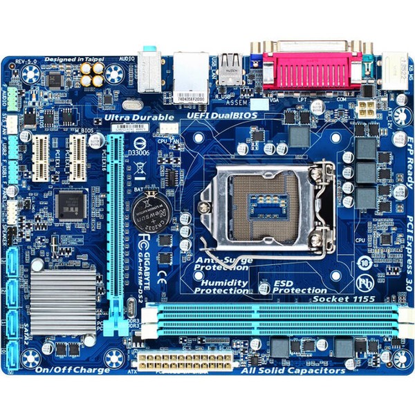 ΣGIGABYTEH61M-DS2(Intel H61/LGA 1155)