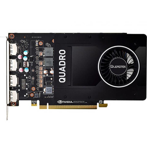丽台 NVIDIA Quadro P620 P1000 P2000 P4000 P6000专业显卡 P2000 5G GDDR5(DP*4)
