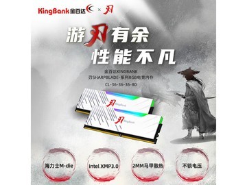 金百达64GDDR56000台式内存特惠