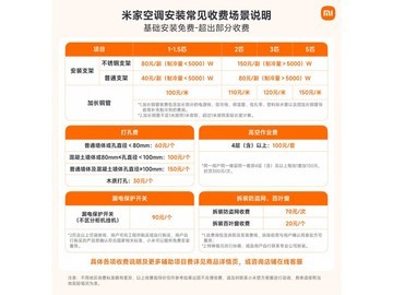 米家巨省电3匹立柜空调到手仅3909元