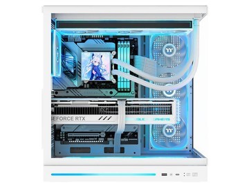 曜越钢影透ES海景房白色机箱特惠到手255元