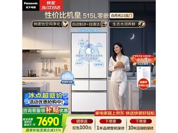 Panasonic白月光2.0冰箱515L