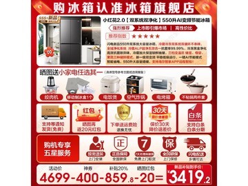 海尔小红花2.0冰箱550L限时特惠