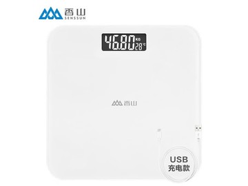 香山WEB22项体脂秤纯白款