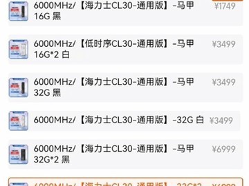内存价格暴涨致装机成本翻倍，64GB内存竟占整机预算一半