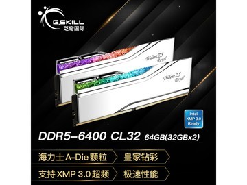 G.SKILL皇家戟DDR5 6400内存6964元