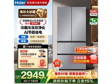 海尔小红花冰箱大促，到手仅 2851 元！