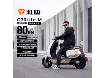 雅迪G30Lite-M电动车直降千元