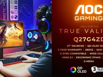 AGON推出Q27G4ZD电竞显示器