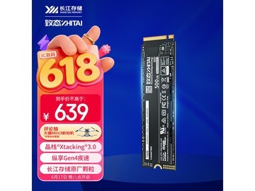 致态Ti600 500GB PCIe4.0固态硬盘