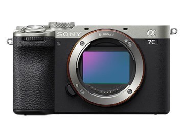索尼A7C II全画幅微单银色机身