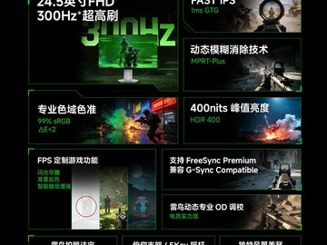 雷鸟Q5AD显示器高刷特惠低至658元
