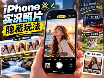 iPhone实况照片先别关，这几个隐藏玩法很多人不知道