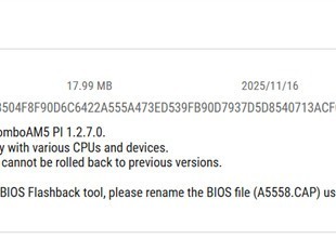 华硕推新BIOS支持Zen 5架构APU