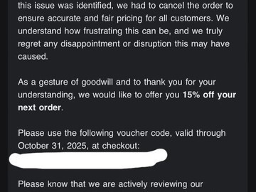 美商海盗船定价异常取消订单致用户不满